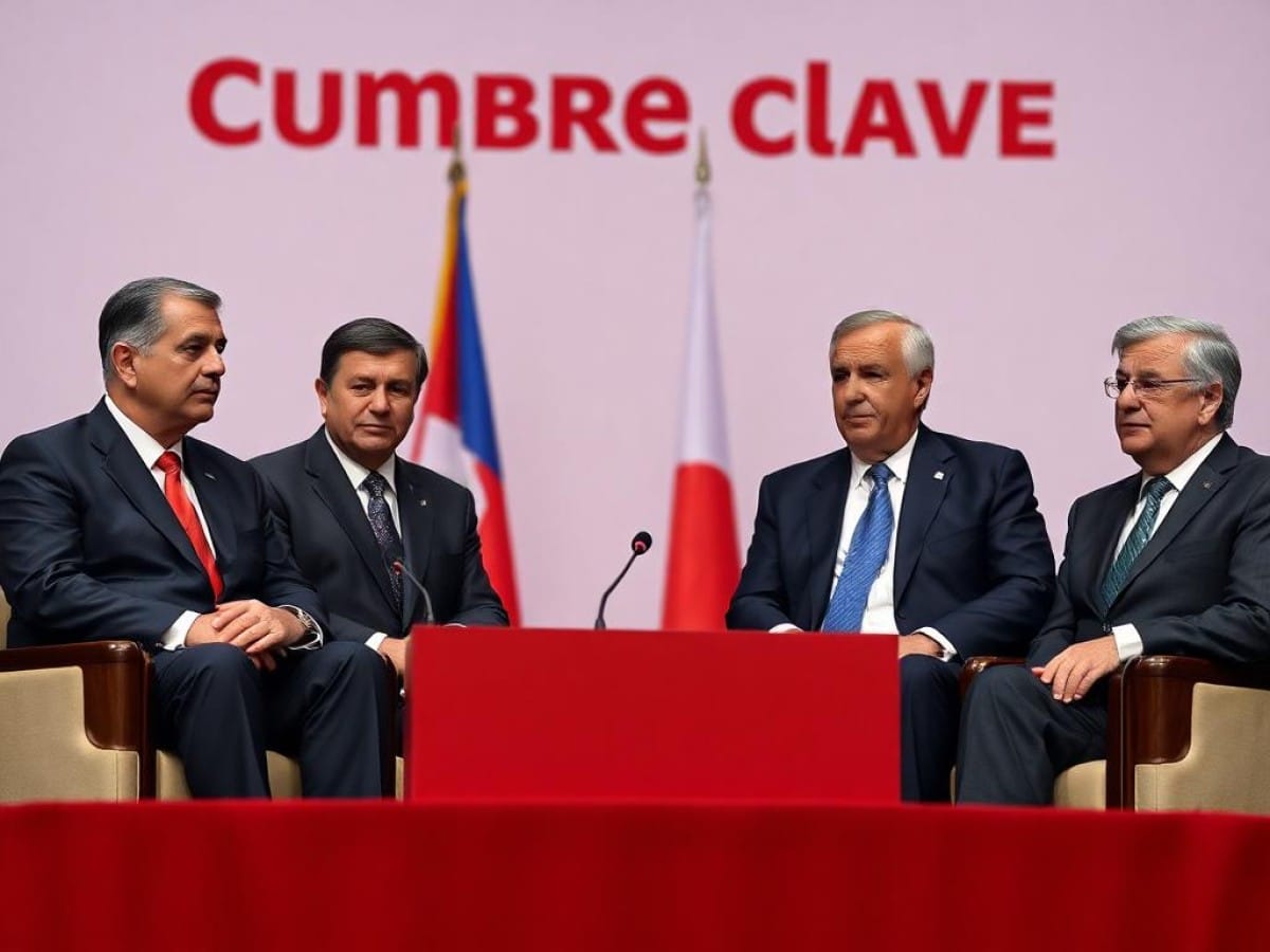 Five progressive leaders holding key summit in Santiago