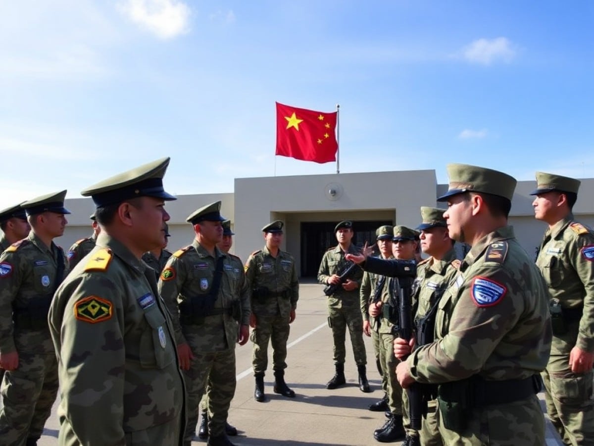 Chinese team visits Uruguayan Army Cyberdefense Unit