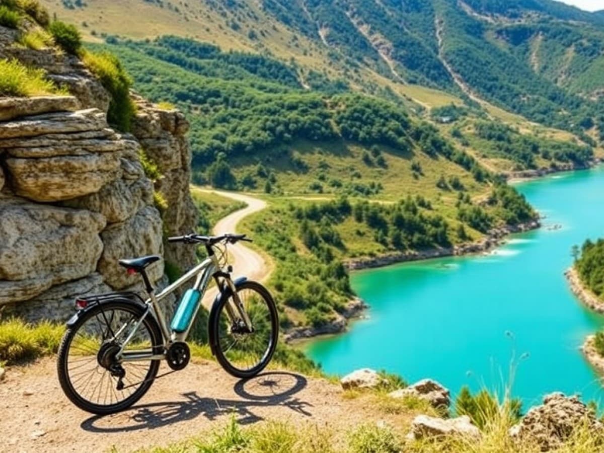 Lozère : VTT électrique en Margeride