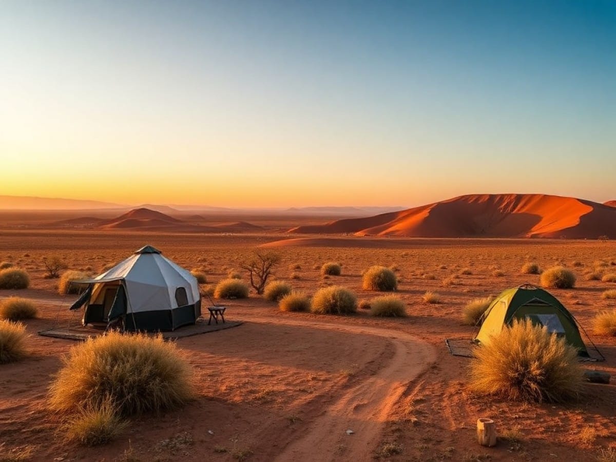 Campings en Namibie