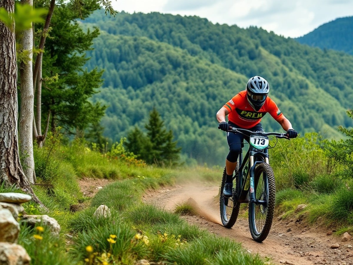 L’Ardèche Verte en Enduro VTT