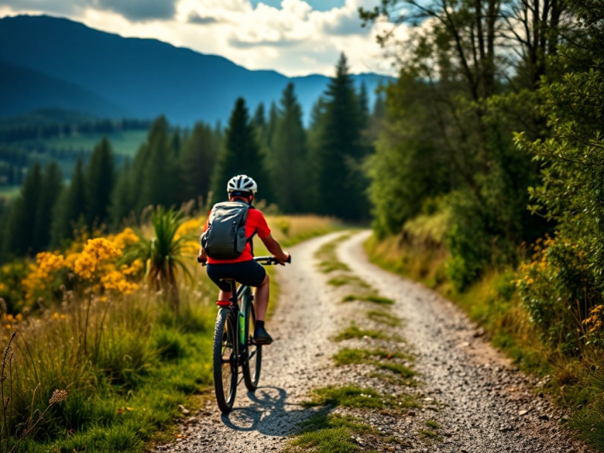 VTT chemin des Gabelous