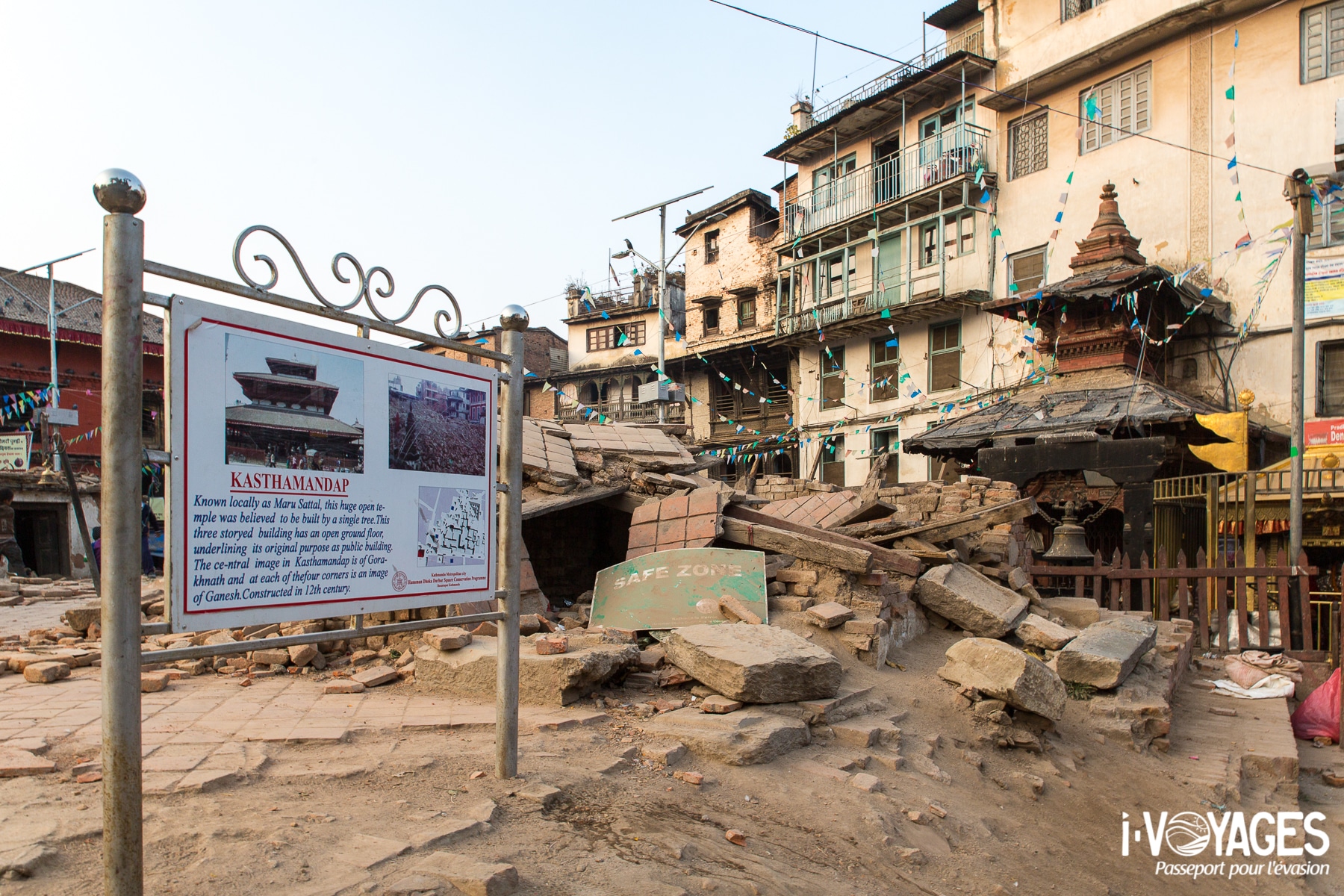 Katmandou après le séisme