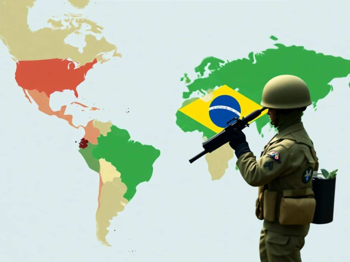 Brazil leads South America's military spending and Uruguay posts one of the largest relative rises, SIPRI says