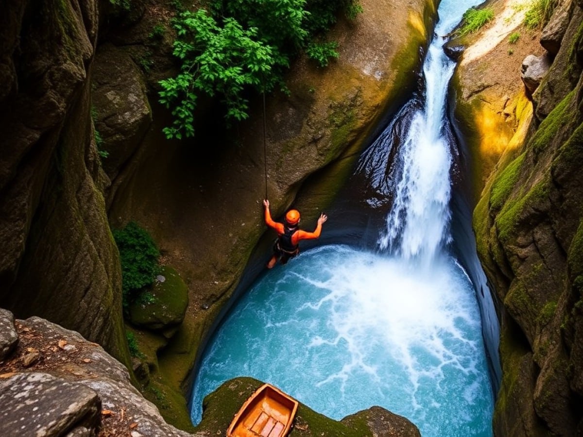 Réunion : canyoning à Langevin en vidéo
