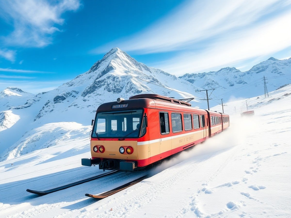 J’ai skié sur les flancs de la Jungfrau dans l’Oberland bernois